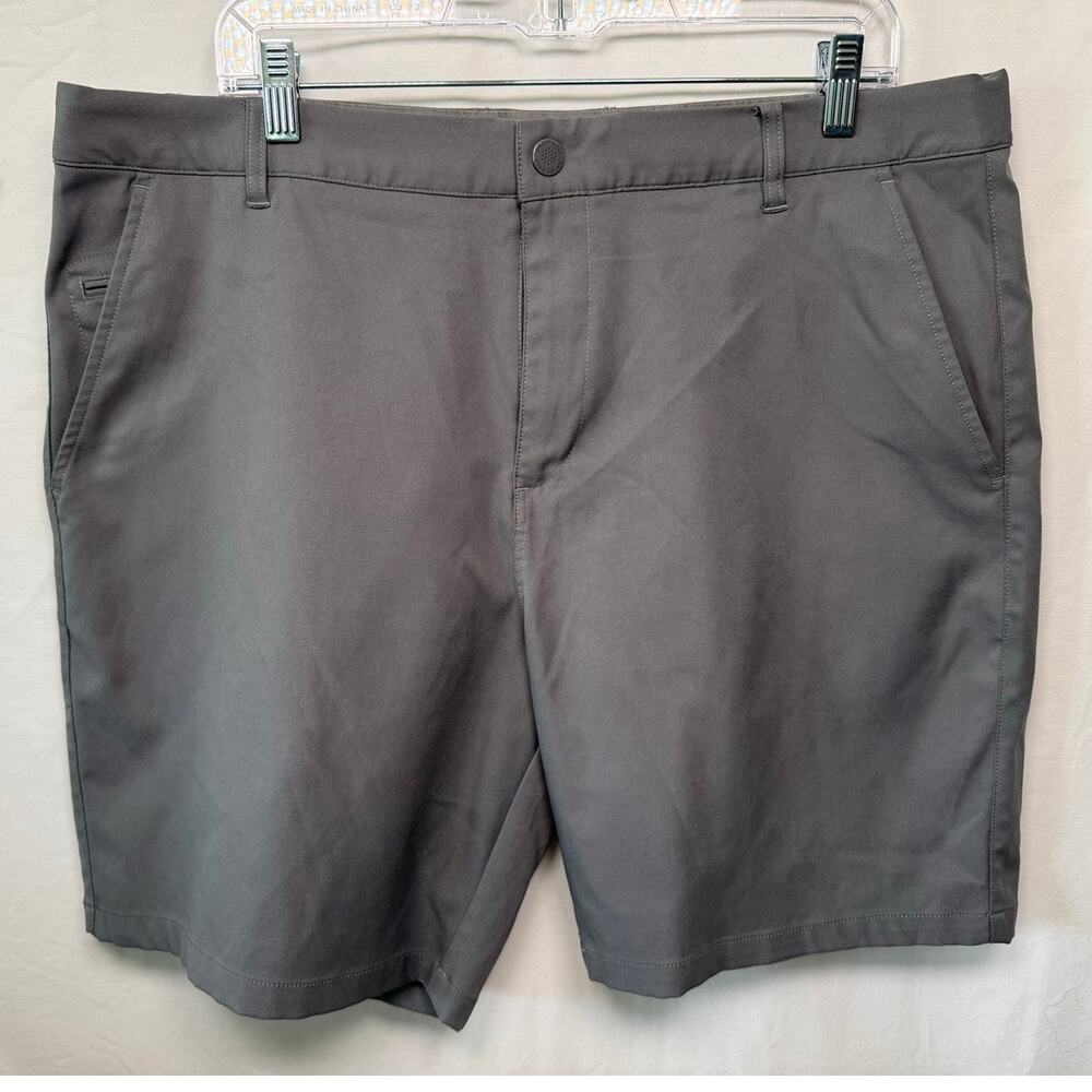 Puma Golf Men's Performance Shorts, Gray, Size 38, Inseam 8"